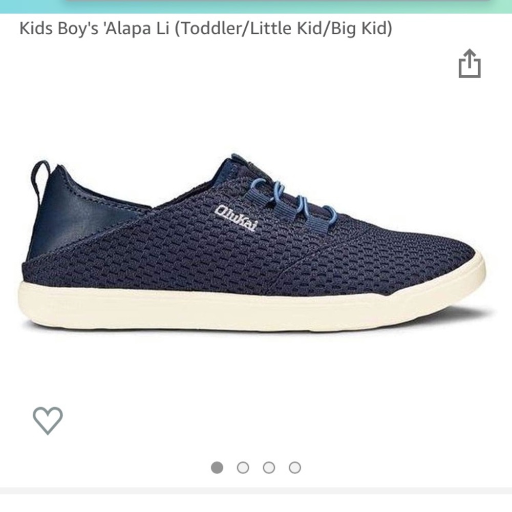 Boys navy OluKai shoes